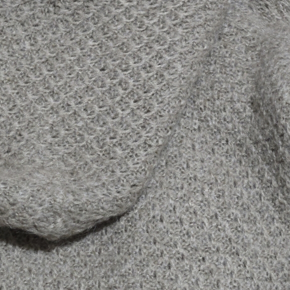 Vintage Zara Mohair Wool Blend Hoodie Cardigan Sweater - Picture 3 of 11